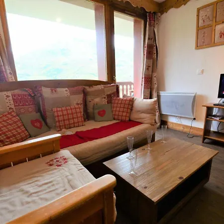 Aux Menuires Avec Cuisine Equipee, Balcon Et Animaux Admis - Fr-1-452-15 Apartment *